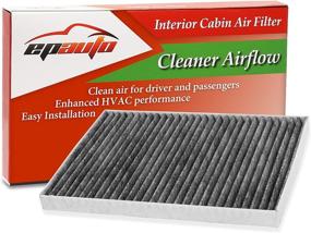 img 2 attached to EPAuto CP179 (CF179C) Premium Cabin Air Filter with Activated Carbon - Replacement for Toyota/GMC/Buick/Saturn