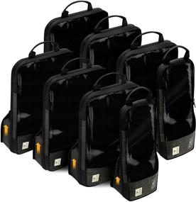 img 4 attached to VASCO Compression Packing Cubes 🧳 - Ultimate Travel Accessories for Efficient Organization