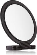 🔍 soft n style 2-sided mirror: convenient handle/stand, 1x/3x magnification logo