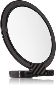 img 1 attached to 🔍 Soft N Style 2-Sided Mirror: Convenient Handle/Stand, 1X/3X Magnification