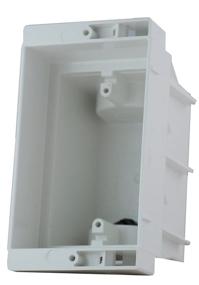 img 2 attached to 🔌 Arlington DVFR1W-1: Convenient Single Gang Recessed Electrical Outlet Mounting Box