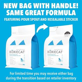 img 2 attached to 🐱 Boxiecat Premium Clumping Cat Litter - Odor Free - Clay Formula - Super Clean Litter Box, Extended Odor Control, Strong Clumping Litter, Virtually 100% Dust Free