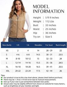 img 1 attached to Argstar Womens Lightweight Outdoor Quilted Outdoor Recreation for Outdoor Clothing