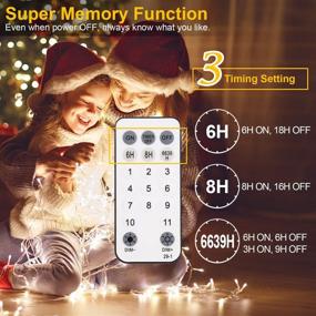 img 2 attached to ❄️ Icicle Lights Outdoor, B-right 440 LED Icicle Christmas Lights Warm White & Cool 11 Modes Dimmable 2-in-1 with Remote Timer for Outdoor Eaves Garden Indoor Wedding Party Decor (29.5ft 29V) - Enhanced SEO