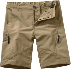 img 4 attached to Kids Boys Scout Cargo Hiking Pants Youth Convertible Zip Off Shorts Quick Dry Fishing Dry Fit Pants: Ultimate Outdoor Performance for Active Kids