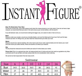 img 1 attached to InstantFigure Two Tone Compression Shapewear: Ultimate Coverage for Women's Clothing