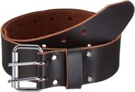 🔧 lautus heavy duty 2-inch work belt, full grain leather, 30-46 inch waist - 100% genuine leather logo