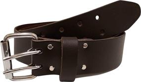 img 2 attached to 🔧 Lautus Heavy Duty 2-Inch Work Belt, Full Grain Leather, 30-46 Inch Waist - 100% Genuine Leather
