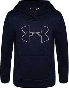 img 2 attached to Active Boys' Under Armour Graphite Little Hoodie - Best Clothing for Performance