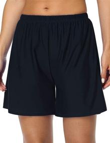 img 2 attached to 🩱 Firpearl Women's Boyleg Swimwear Shorts - Perfect for Swimsuits & Cover Ups