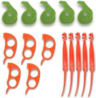 🍊 set of 15 nahao orange pomelo citrus peelers - essential tools for easy slicing, cutting, peeling, and opening - kitchen accessories knife cooking tool - enhance your kitchen gadget collection logo