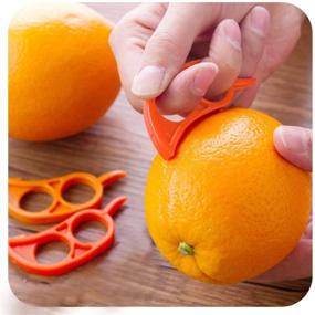 img 3 attached to 🍊 Set of 15 NAHAO Orange Pomelo Citrus Peelers - Essential Tools for Easy Slicing, Cutting, Peeling, and Opening - Kitchen Accessories Knife Cooking Tool - Enhance Your Kitchen Gadget Collection