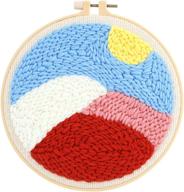 starter beginner hooking embroidery mountains logo