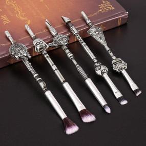 img 3 attached to 5Pcs Profession Avengers Makeup Brushes Tools & Accessories