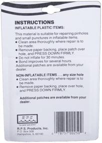 img 1 attached to 🛏️ WPK Making Waves: The Ultimate Multipurpose Waterbed Patch Kit for All Waterbeds & Inflatable Items - Easy to Use, Single Pack