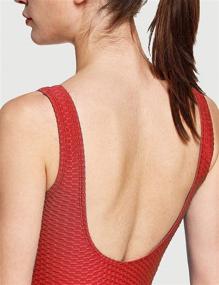 img 1 attached to BALEAF Textured Swimsuit Control Racerback