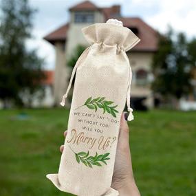img 1 attached to Сумки для вина Will You Marry Wine Bags