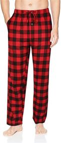 img 4 attached to ILUVIT Buffalo Flannel Sleepwear Pockets Men's Clothing and Sleep & Lounge