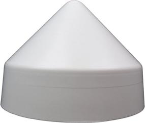 img 3 attached to 🚢 XCEL Polyethylene Dock Piling Cap: Round Cone, 8.5 Inch White - Ultimate Protection for Your Dock Poles