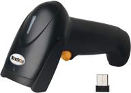 🔍 wireless barcode scanner 2-in-1 - newscan: 2.4ghz wireless + usb 2.0 wired - rechargeable 1d barcode reader - usb handheld bar code scanner with usb receiver logo