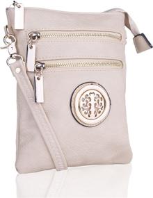 img 2 attached to Mia K Farrow Crossbody Handbag