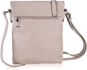 img 3 attached to Mia K Farrow Crossbody Handbag