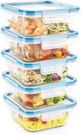 🍱 snapware meal prep and food storage: 10-piece set with leakproof lids - oven-safe pyrex glass containers логотип