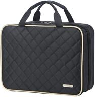 findcozy toiletry bag: travel in style with this black organizer for women logo