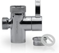 💧 enhanced smarterfresh faucet diverter valve: aerator and male threaded adapter included, hose attachment faucet adapter, water diversion connector logo