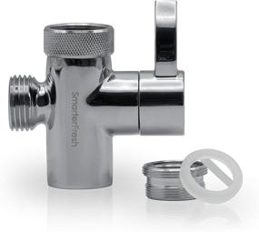 img 4 attached to 💧 Enhanced SmarterFresh Faucet Diverter Valve: Aerator and Male Threaded Adapter Included, Hose Attachment Faucet Adapter, Water Diversion Connector