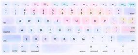 img 4 attached to 🌈 MOSISO Silicone Keyboard Cover for MacBook Air 13 inch A1466 A1369 & MacBook Pro 13/15 inch (with/Without Retina Display) - Colorful Clouds, 2010-2017 versions