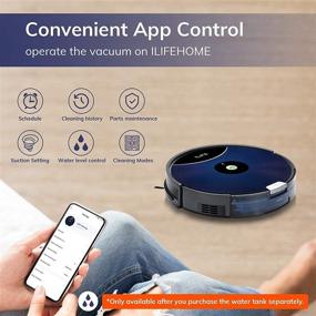 img 2 attached to I LIFE A80 Max Robot 🤖 Vacuum Cleaner: 2000Pa Suction, Wi-Fi Connected, Alexa Compatible