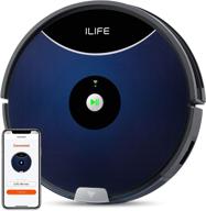 i life a80 max robot 🤖 vacuum cleaner: 2000pa suction, wi-fi connected, alexa compatible logo