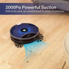 img 3 attached to I LIFE A80 Max Robot 🤖 Vacuum Cleaner: 2000Pa Suction, Wi-Fi Connected, Alexa Compatible