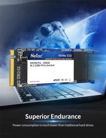 img 1 attached to Жесткий диск Netac объемом 250 ГБ - NVMe M.2 2280 PCIe Gen 3x4 | Скорость чтения до 1700МБ/с | 3D NAND