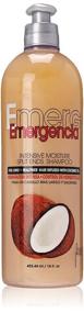 img 1 attached to 🥥 Toque Magico Emergencia Set: 4-Pack Coconut Shampoo, Rinse, Treatment, Leave-In for Ultimate Hair Care