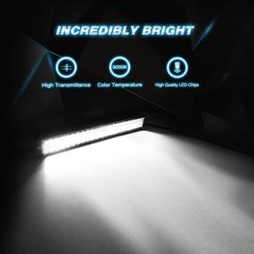 img 3 attached to Powerful LED Light Bar: Nilight 20Inch 120W Spot Flood Combo for Trucks, Boats, and Jeeps - Off Road LED Work Lamp with 2 Years Warranty