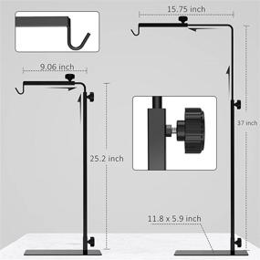 img 3 attached to Makmzoon Adjustable Aquarium Terrarium Habitat（High