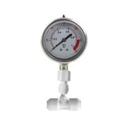 💦 glycerin liquid pressure fittings - puresec - 0 to 150 psi logo