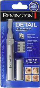 img 2 attached to Remington MPT-3400C Dual Blade Detail Trimmer: Ideal for Eyebrows, Nose, Ear, and Sideburns