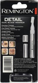 img 1 attached to Remington MPT-3400C Dual Blade Detail Trimmer: Ideal for Eyebrows, Nose, Ear, and Sideburns