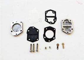 img 1 attached to 🛥️ Sierra Boat Motor Fuel Pump Diaphragm Set for Yamaha Parsun Makara Marine Outboard 18-7334 692-24410-00 25HP-90HP 2-stroke Engine