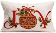 hopyeer christmas decoration mistletoe rectangle logo