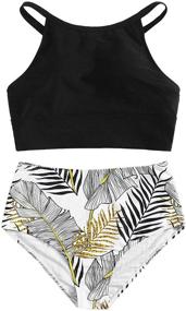 img 4 attached to 👙 SOLY HUX Women's Swimsuits: Stylish Bathing Women's Clothing and Versatile Swimwear & Cover Ups