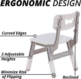 img 3 attached to Adjustable Classroom Plastic Seating Daycares