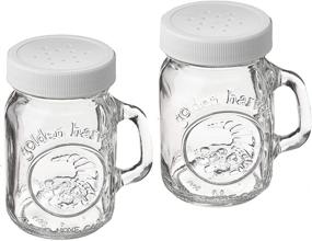 img 1 attached to 🧂 Ball Jarden Home Brands 40501 4 Oz. Salt and Pepper Shaker(2 PACK), Clear