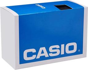 img 1 attached to Кварцевые часы Casio с колодкой из смолы для женщин: стильные и надежные временные мероприятия.