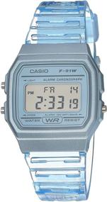 img 3 attached to Кварцевые часы Casio с колодкой из смолы для женщин: стильные и надежные временные мероприятия.