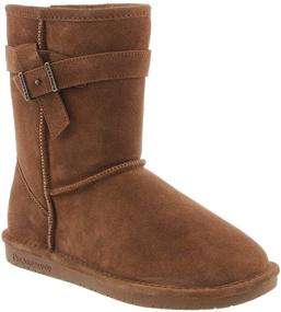 img 3 attached to 🐻 Stylish and Trendy BEARPAW Boshie Youth Leopard Boot Boys' Shoes - Perfect for Boots Enthusiasts!