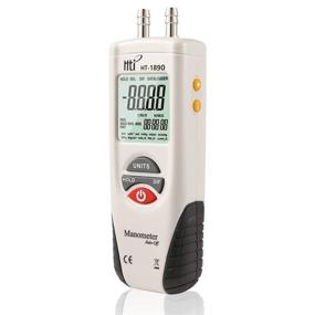 img 4 attached to 🔍 HVAC Gas Tester - Digital Dual Port Air Pressure Meter Gauge: Differential Pressure Manometer with 5/16 Inches Diameter Pressure Port, Hti-Xintai